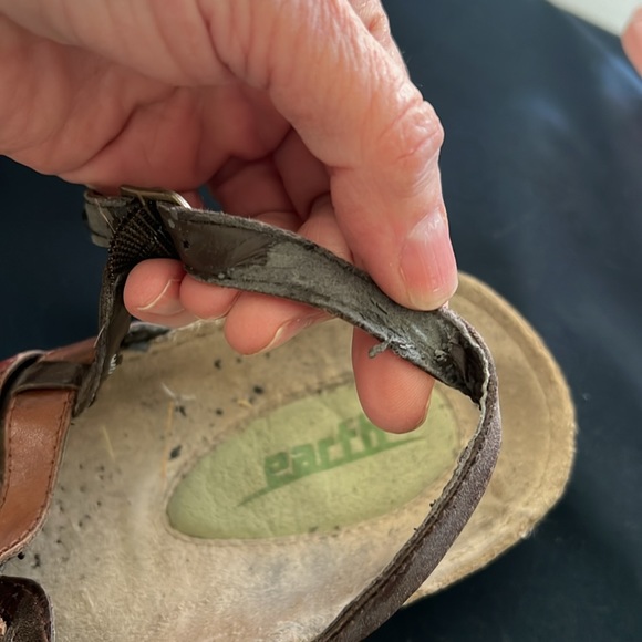 Earth Kalso 8 Sizzle Iris Bark Multi Leather Upper Used Priced to sell no offers - Picture 5 of 7